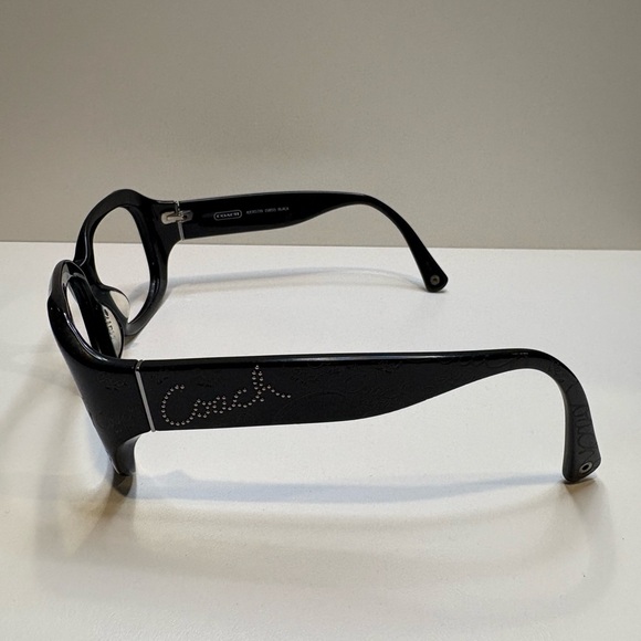 FRAMES ONLY- COACH KIERSTIN (S802) BLACK / Sunglasses Frames / 55•17•130 - Picture 4 of 12